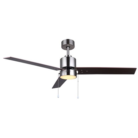 CeilingFan, Gray, 52inDia, 3Blade MPN:CF52JAC3BN-ES