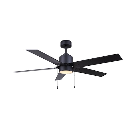 CeilingFan, Black, 52inDia, 5Blade MPN:CF52ROM5BK-ES