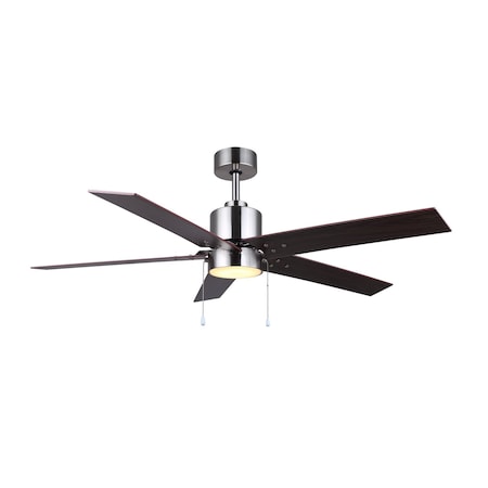 CeilingFan, Brown, 52inDia, 5Blade MPN:CF52ROM5BN-ES