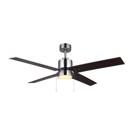 CeilingFan, Gray, 52inDia, 4Blade MPN:CF52TAT4BN-ES