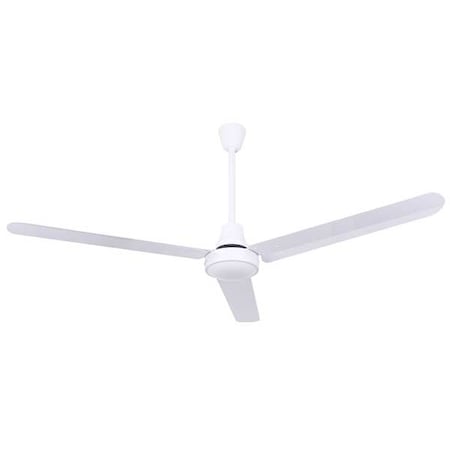 Industrial DC Fan, CP60DW11N, 60inch Fan, 5 ft Blade Dia, 3 Blades, 5 Speeds, 120V AC MPN:CP60DW11N