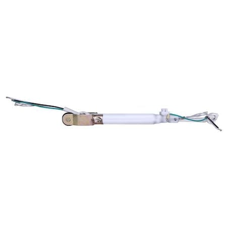 FanDownrod, White, Steel, 1inDia, 8inL MPN:DCR0811