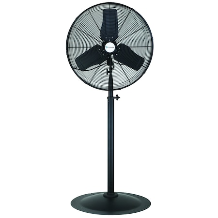 Standard-Duty Industrial Fan, Pedestal Mount, 120V AC, 7, 805/7, 403/6, 774 cfm MPN:PBKD24-OSC