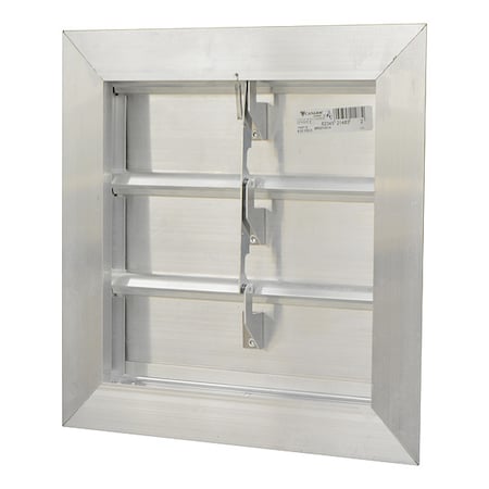 Manual Damper, Aluminum, Square MPN:SR3216X16