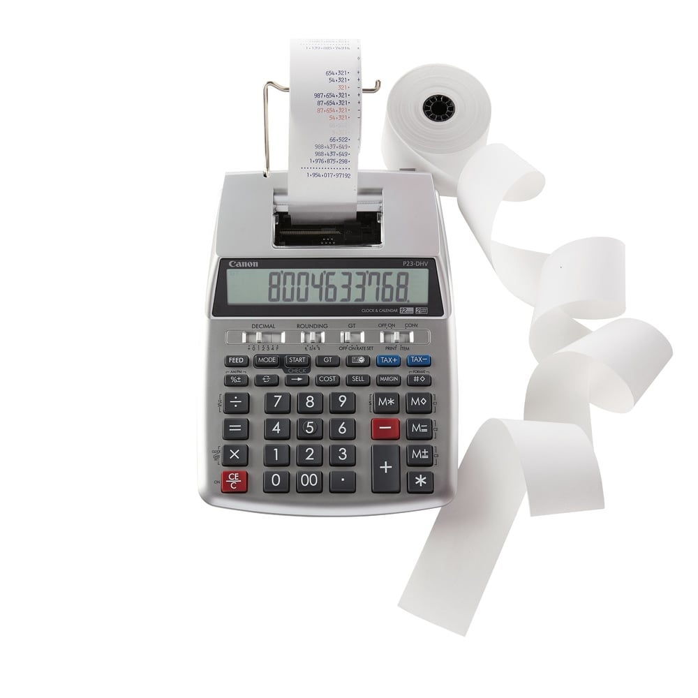 Canon P23-DHV-3 Printing Calculator, 2279C001 MPN:2279C001
