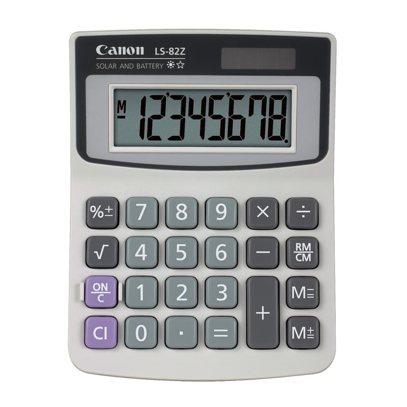 Canon LS-82Z Handheld Basic Calculator MPN:4075A007
