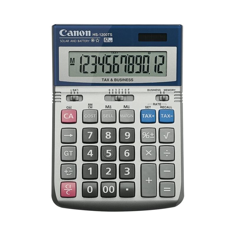 Canon HS-1200TS Desktop Display Calculator MPN:7438A023