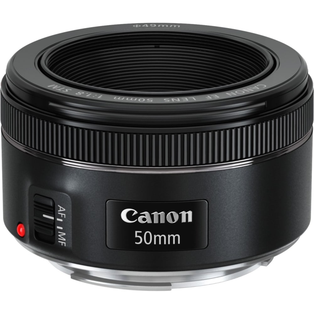 Canon - 50 mmf/1.8 - Fixed Lens for Canon EF - Designed for Digital Camera - 49 mm Attachment - 0.21x Magnification MPN:0570C002