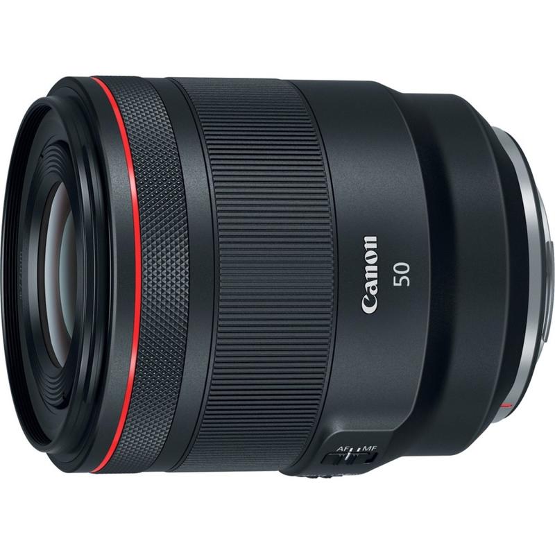 Canon - 50 mmf/1.2 - Fixed Lens for Canon RF - Designed for Digital Camera - 77 mm Attachment - 0.19x Magnification - 0.2in Length - 0.1in Diameter MPN:2959C002