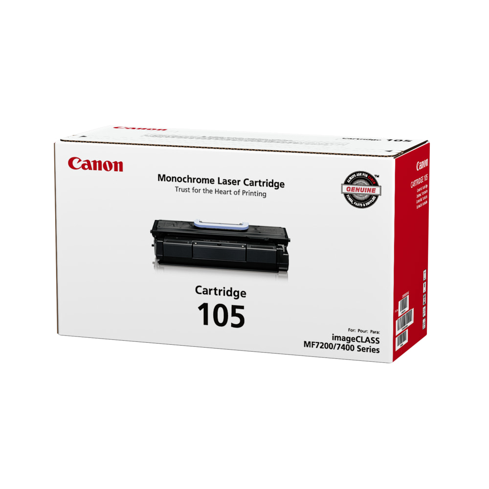 Canon 105 Black Toner Cartridge, 0265B001 MPN:0265B001AA