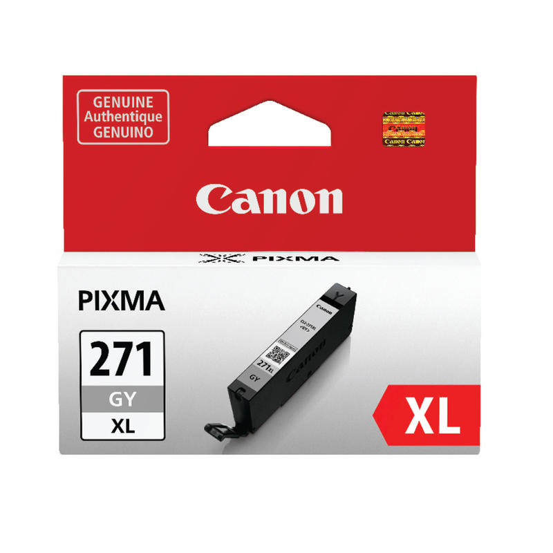 Canon CLI-271XL Gray High-Yield Ink Tank, 0340C001 MPN:0340C001
