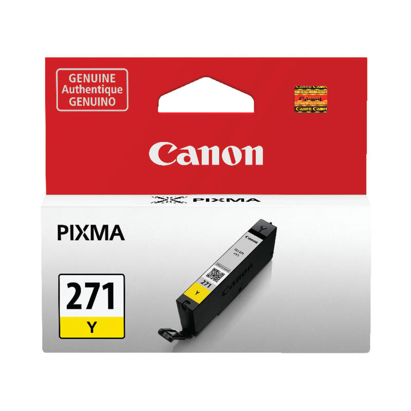 Canon CLI-271 Yellow Ink Tank, 0393C001 MPN:0393C001