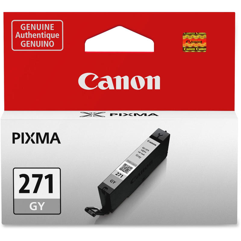 Canon CLI-271GY Gray Standard-Yield Ink Tank, 0394C001 MPN:0394C001