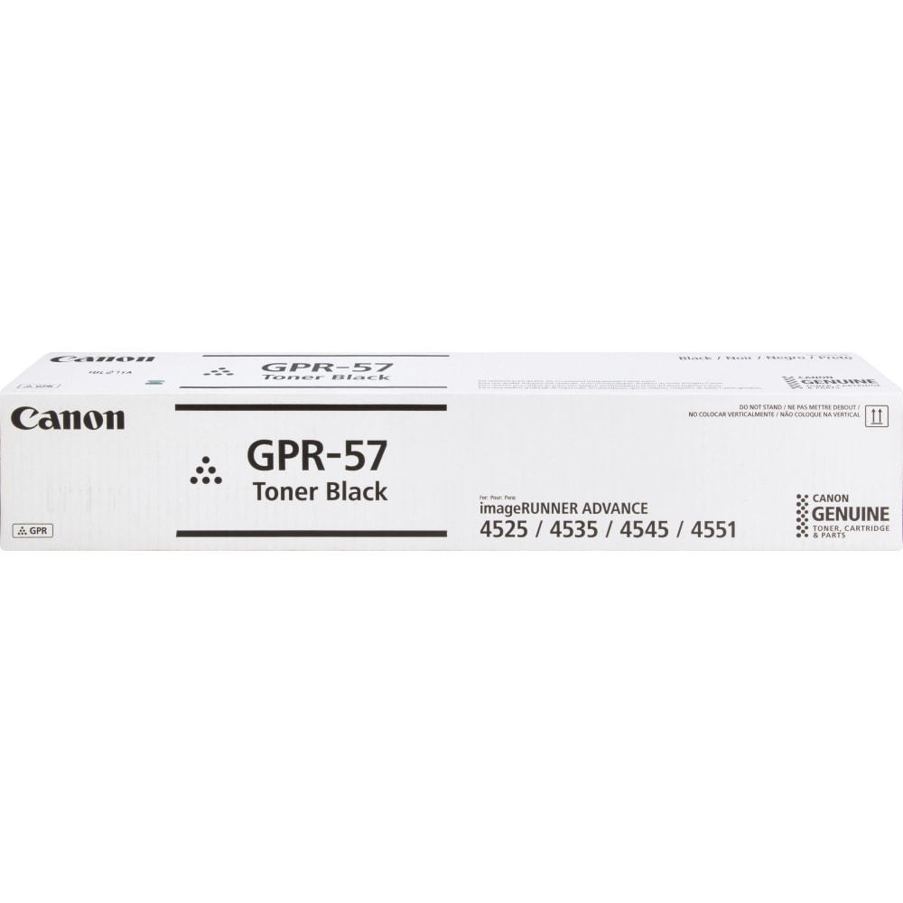Canon GPR-57 Black High Yield Toner Cartridge, 0473C003 MPN:0473C003
