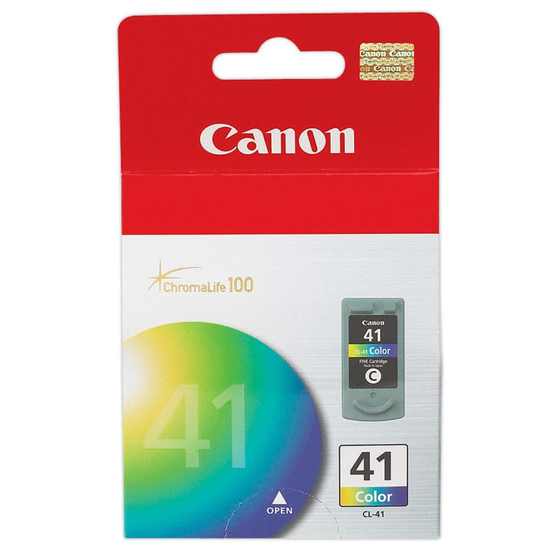 Canon CL-41 ChromaLife 100 Tri-Color Ink Cartridge, 0617B002AA MPN:0617B002