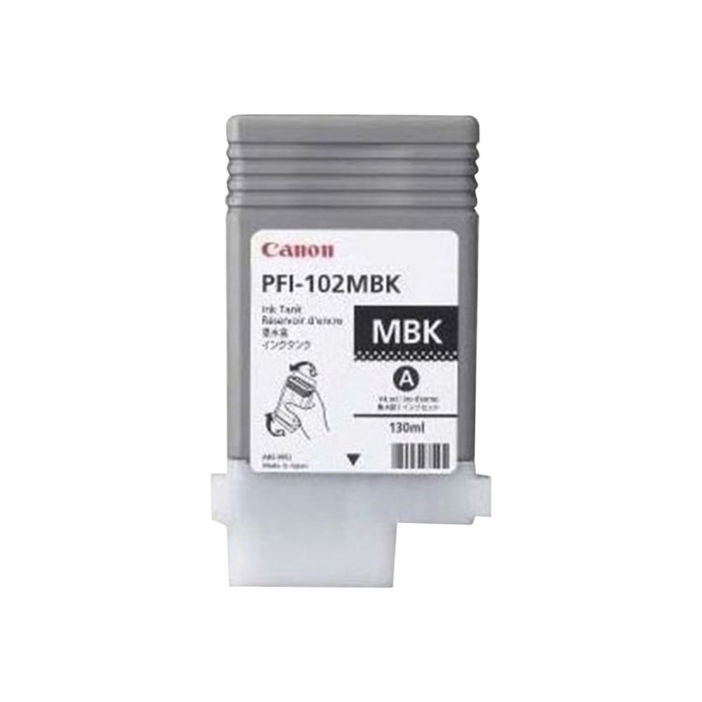 Canon PFI-102 Matte Black Ink Cartridge, PFI-102MBK MPN:0894B001AA