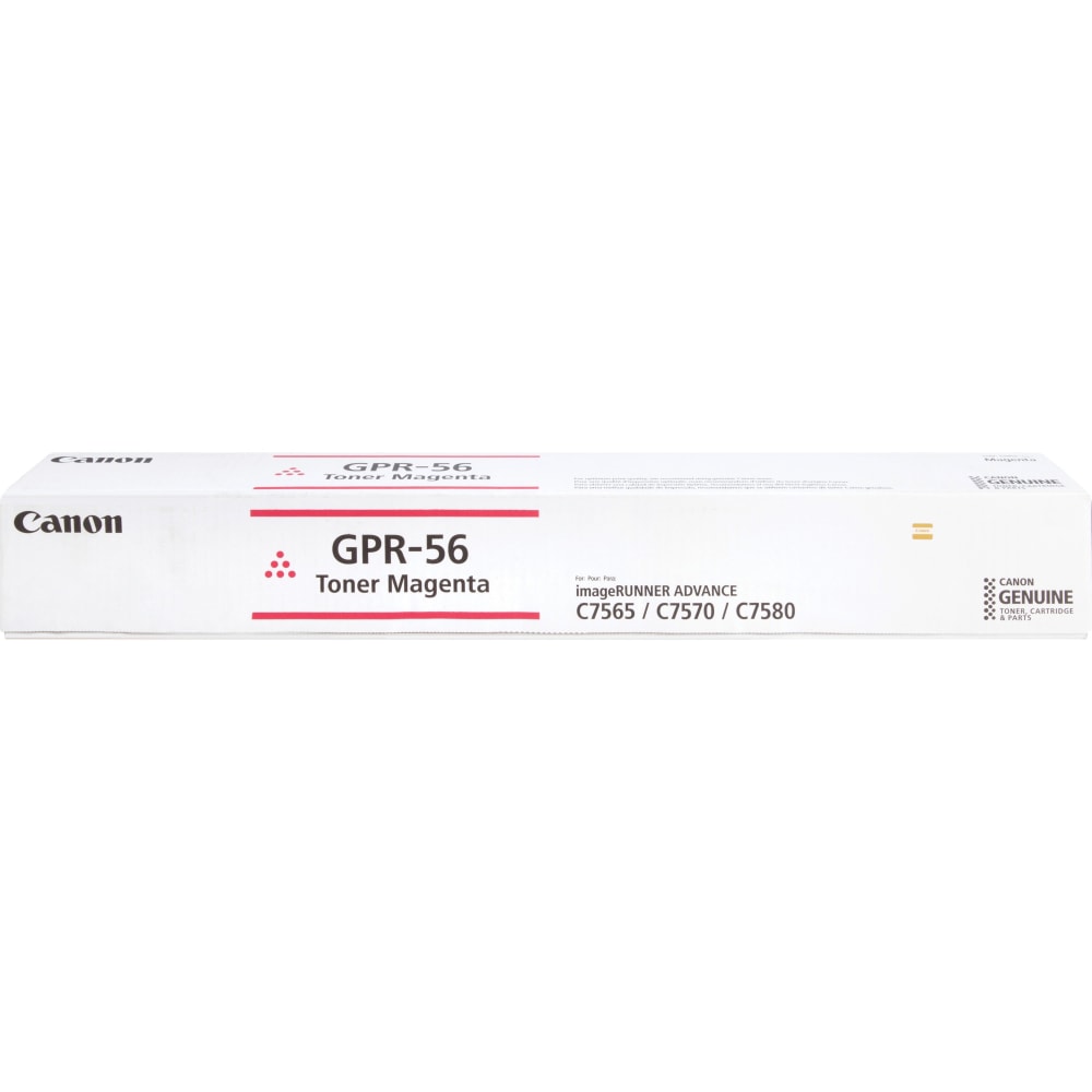 Canon GPR-56 Toner Bottle Cartridge - Laser - Magenta - 66500 Pages - 1 Each MPN:1000C003