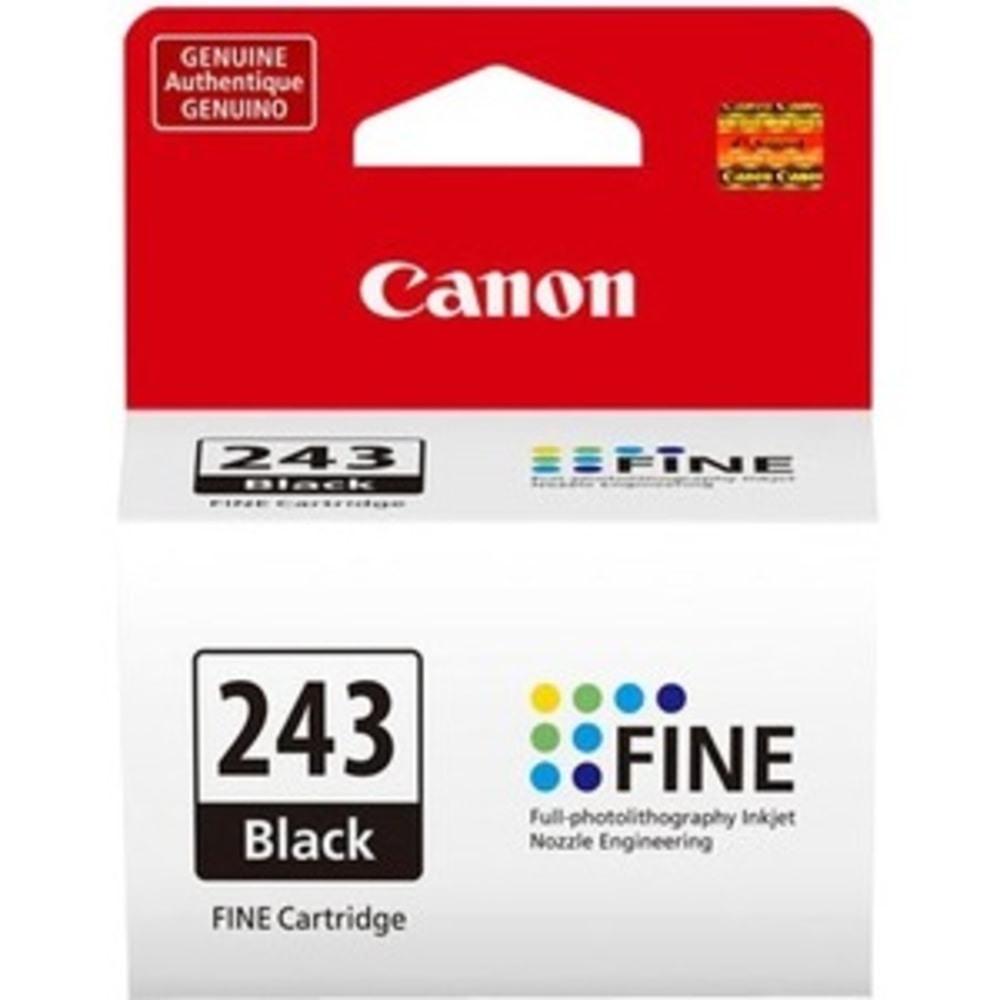 Canon PG-243 Original Inkjet Ink Cartridge - Black Pack - 180 Pages MPN:1287C001