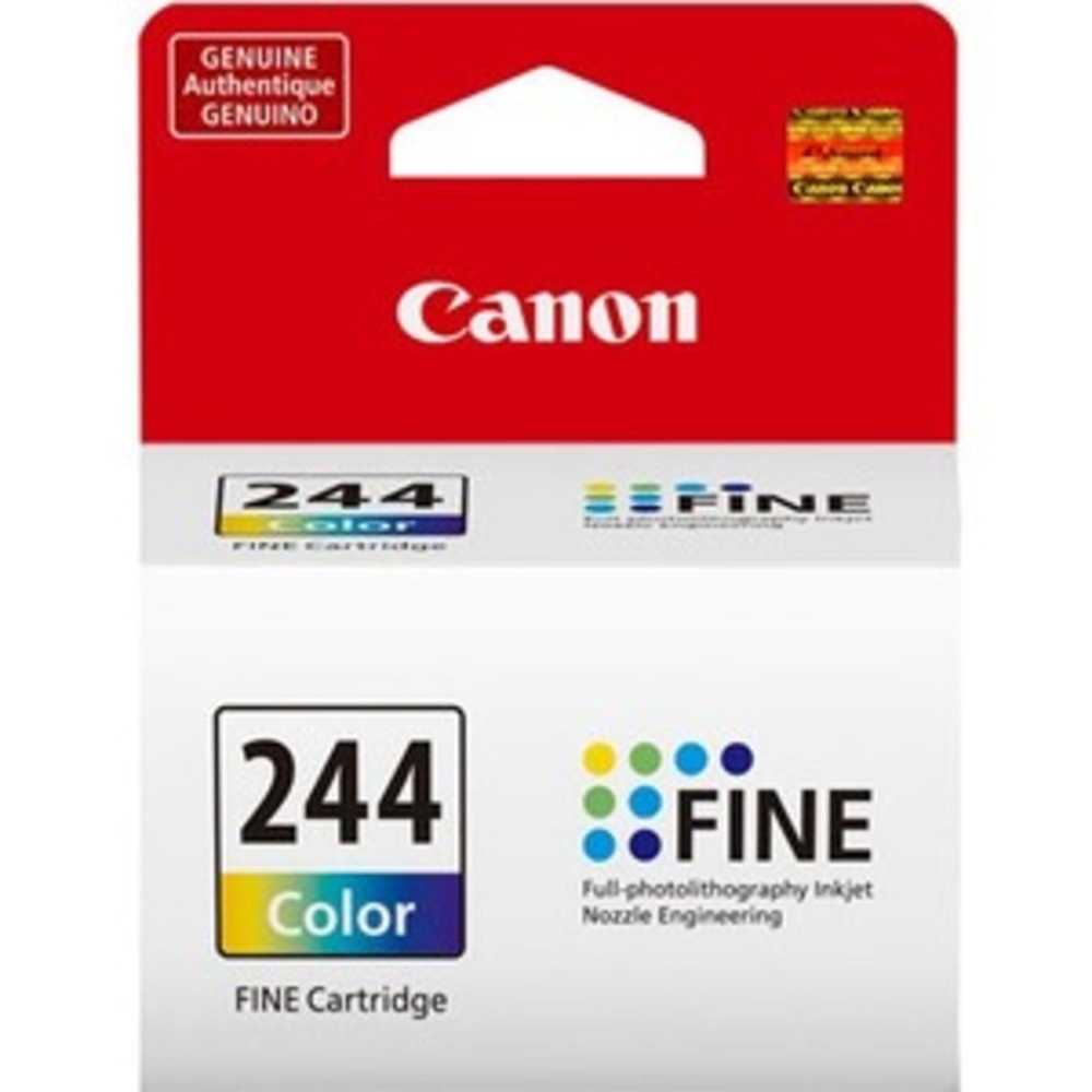 Canon CL-244 Original Inkjet Ink Cartridge - Color Pack - Inkjet MPN:1288C001