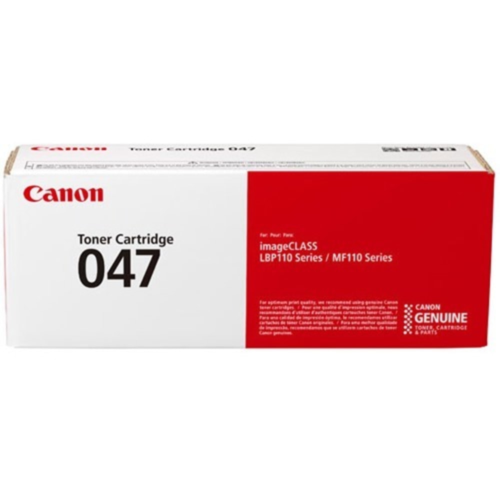 Canon 47 Original Laser Toner Cartridge - Black Pack - 1600 Pages MPN:2164C001