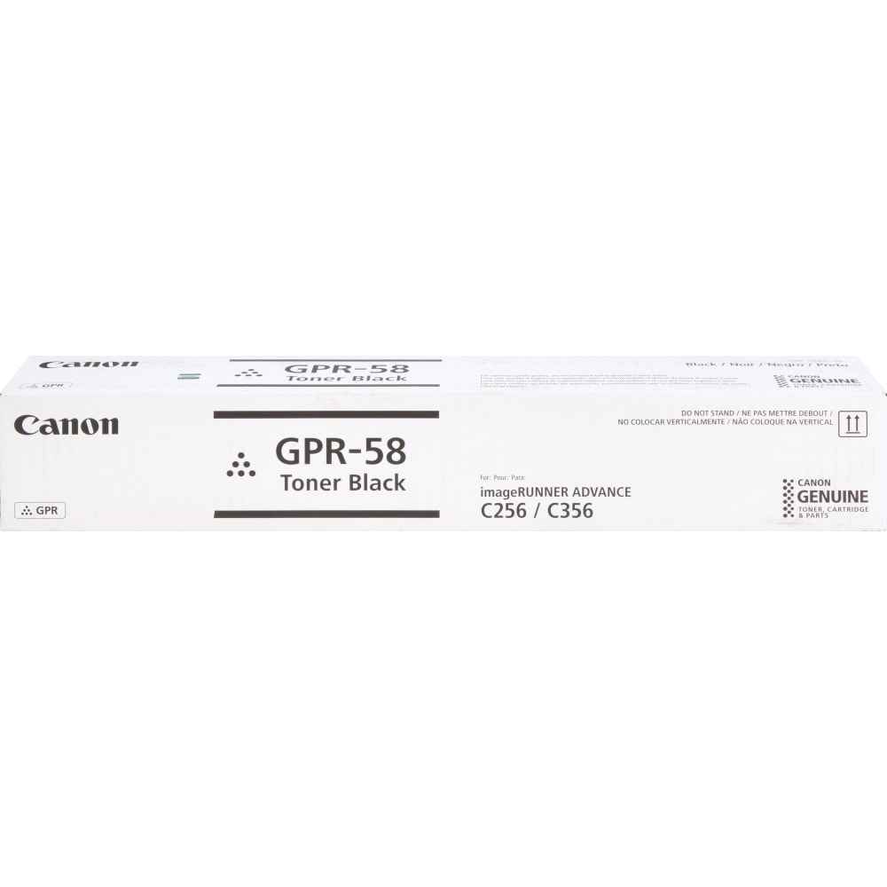 Canon GPR-58 Black Toner Cartridge, 2182C003 MPN:2182C003