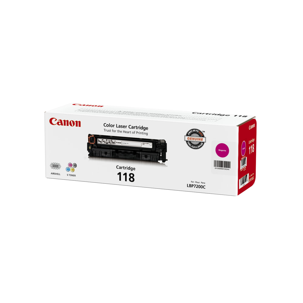 Canon 118 Magenta Toner Cartridge, 2660B001 MPN:2660B001AA