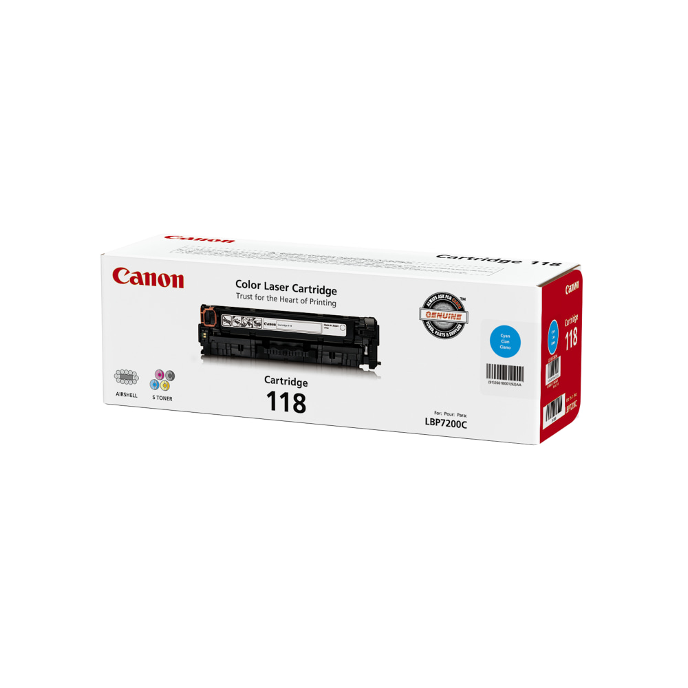 Canon 118 Cyan Toner Cartridge, 2661B001 MPN:2661B001