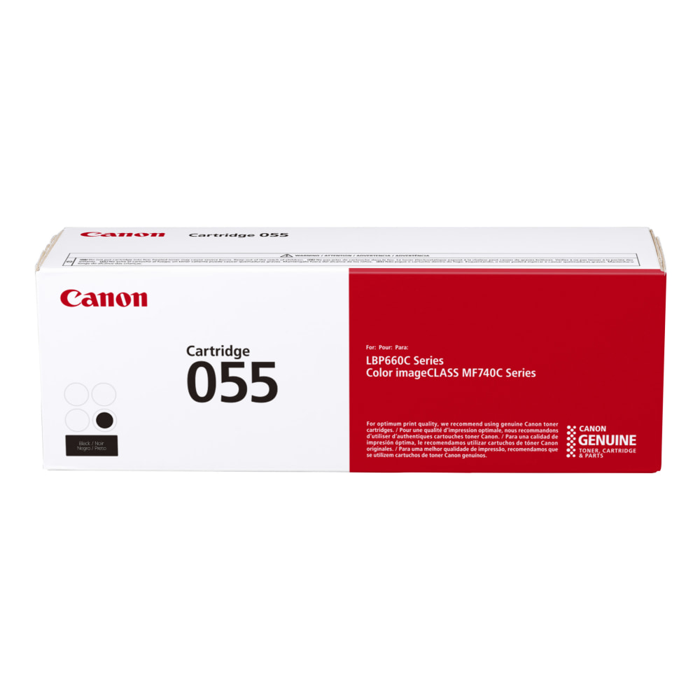 Canon 055 Black Toner Cartridge, 3016C001 MPN:3016C001