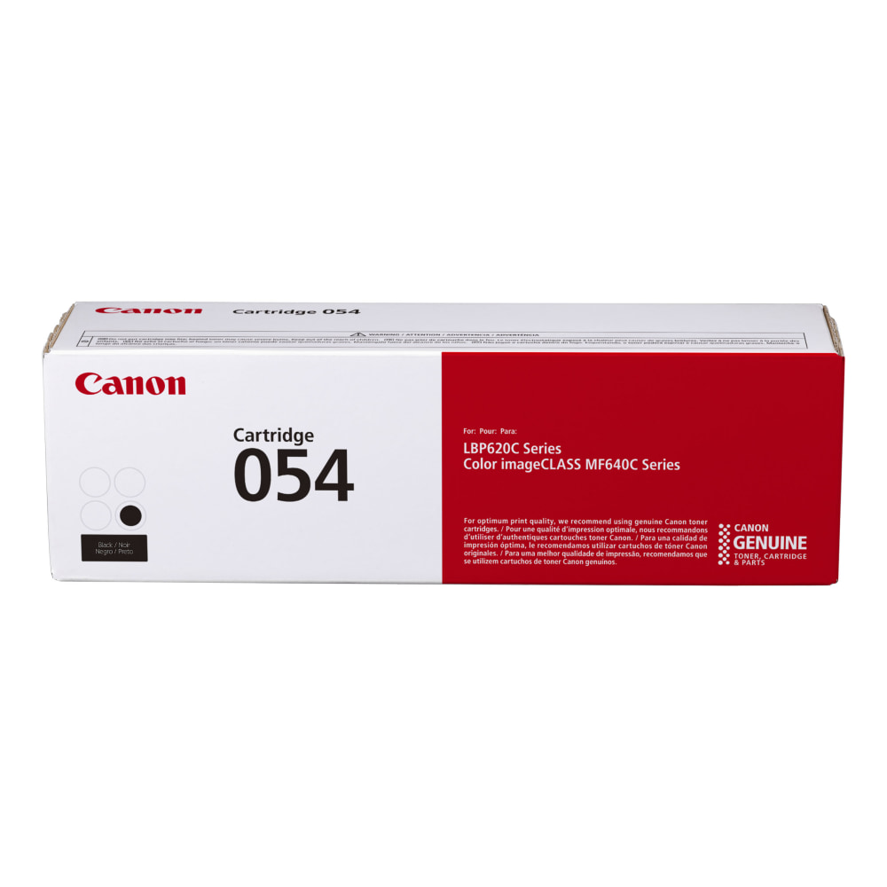 Canon 054 Black Toner Cartridge, 3024C001 MPN:3024C001