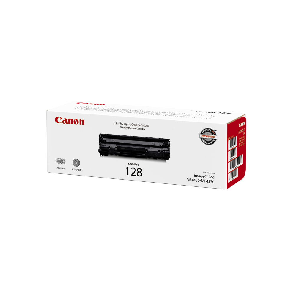 Canon 128 Black Toner Cartridge, 3500B001 MPN:3500B001