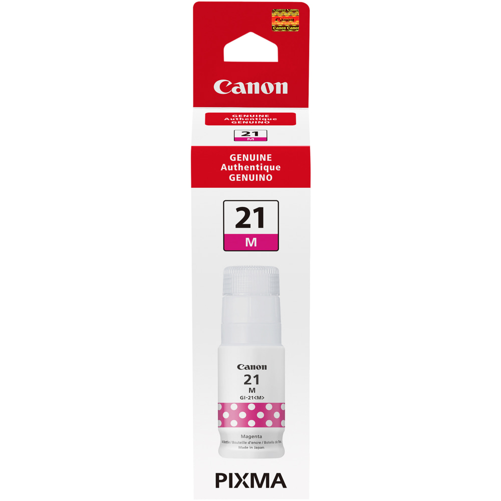 Canon GI-21 Magenta Ink Tank, 4538C001 MPN:4538C001
