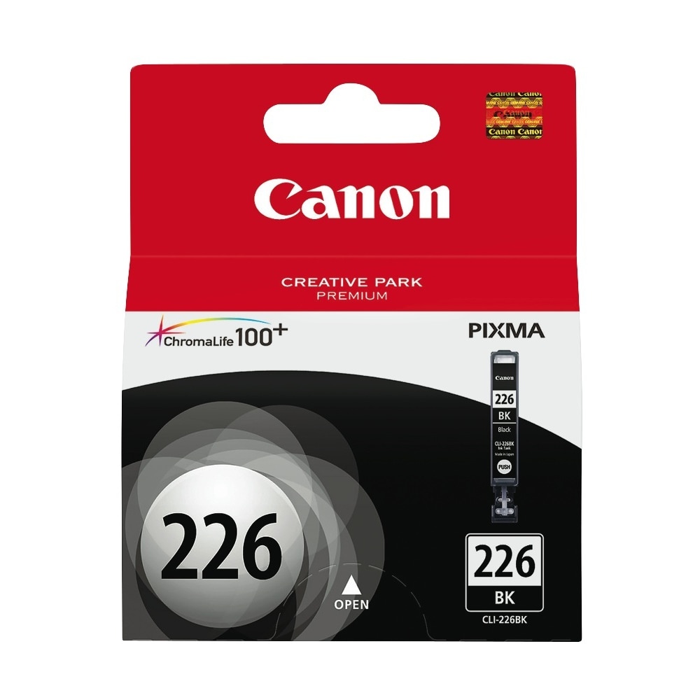 Canon CLI-226 ChromaLife 100+ Black Ink Tank, 4546B001 MPN:4546B001