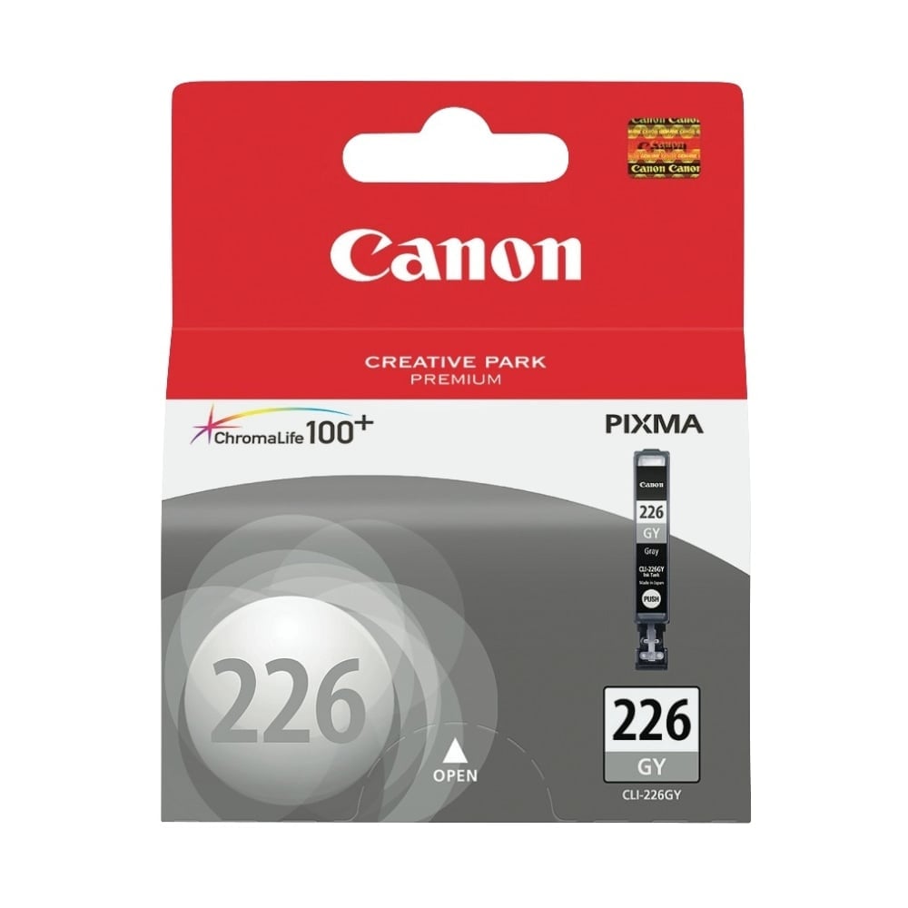 Canon CLI-226 ChromaLife 100+ Gray Ink Tank, 4550B001 MPN:4550B001