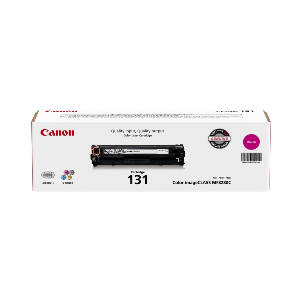 Canon 131 Magenta Toner Cartridge, 6270B001 MPN:6270B001AA