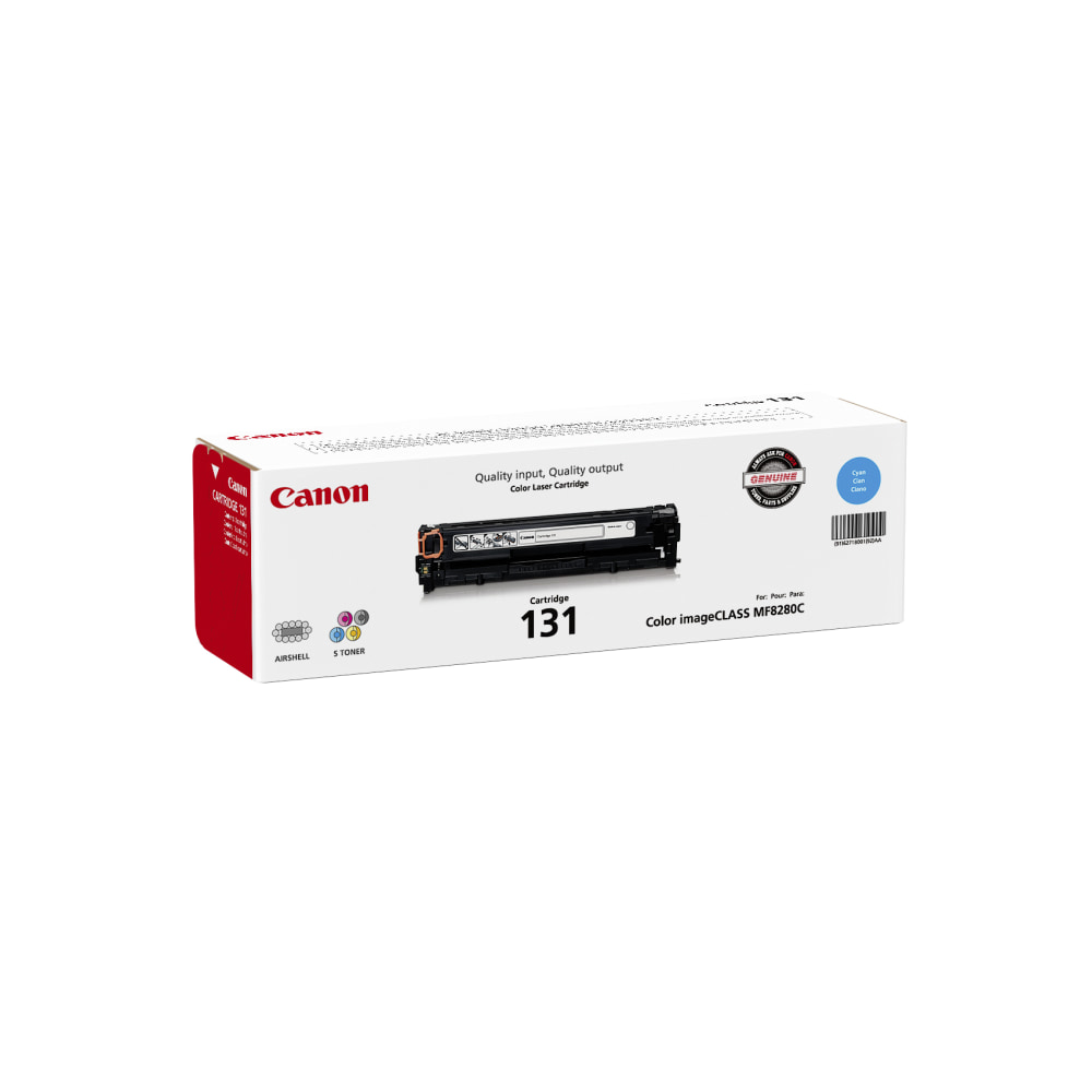 Canon 131 Cyan Toner Cartridge, 6271B001 MPN:6271B001AA
