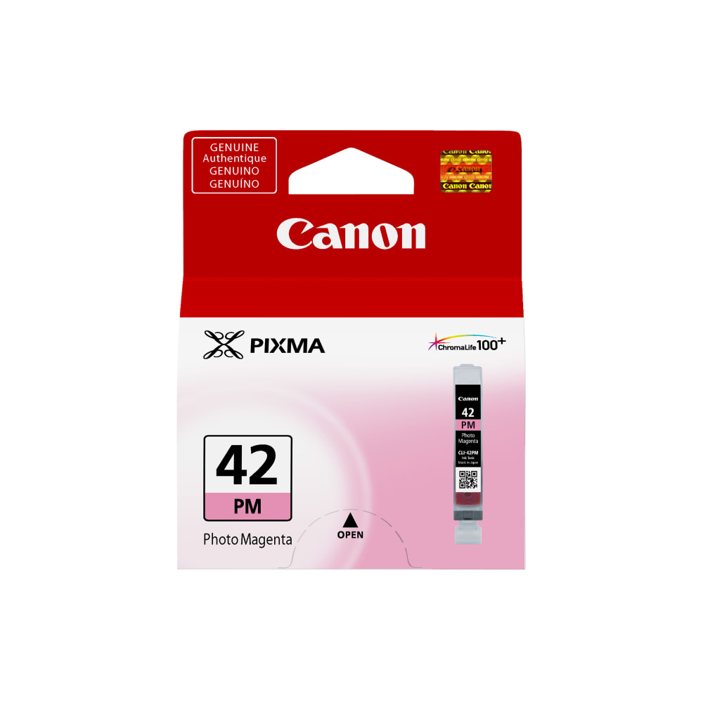 Canon CLI-42 ChromaLife 100+ Photo Magenta Ink Tank, 6389B002 MPN:6389B002