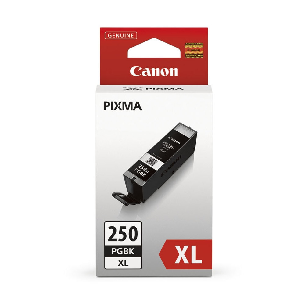 Canon PGI-250XL Black High-Yield Ink Tank, 6432B001 MPN:6432B001