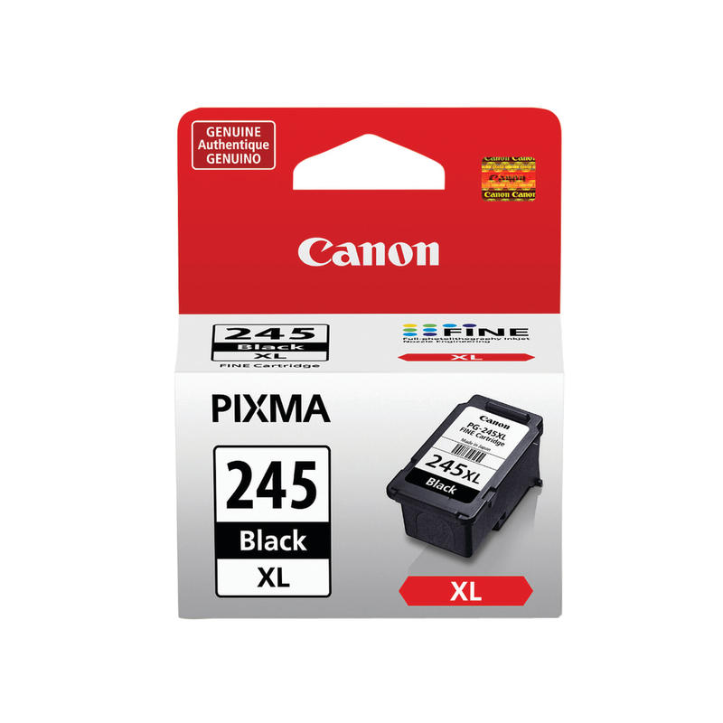 Canon PG-245XL Black High-Yield Ink Cartridge, 8278B001 MPN:8278B001