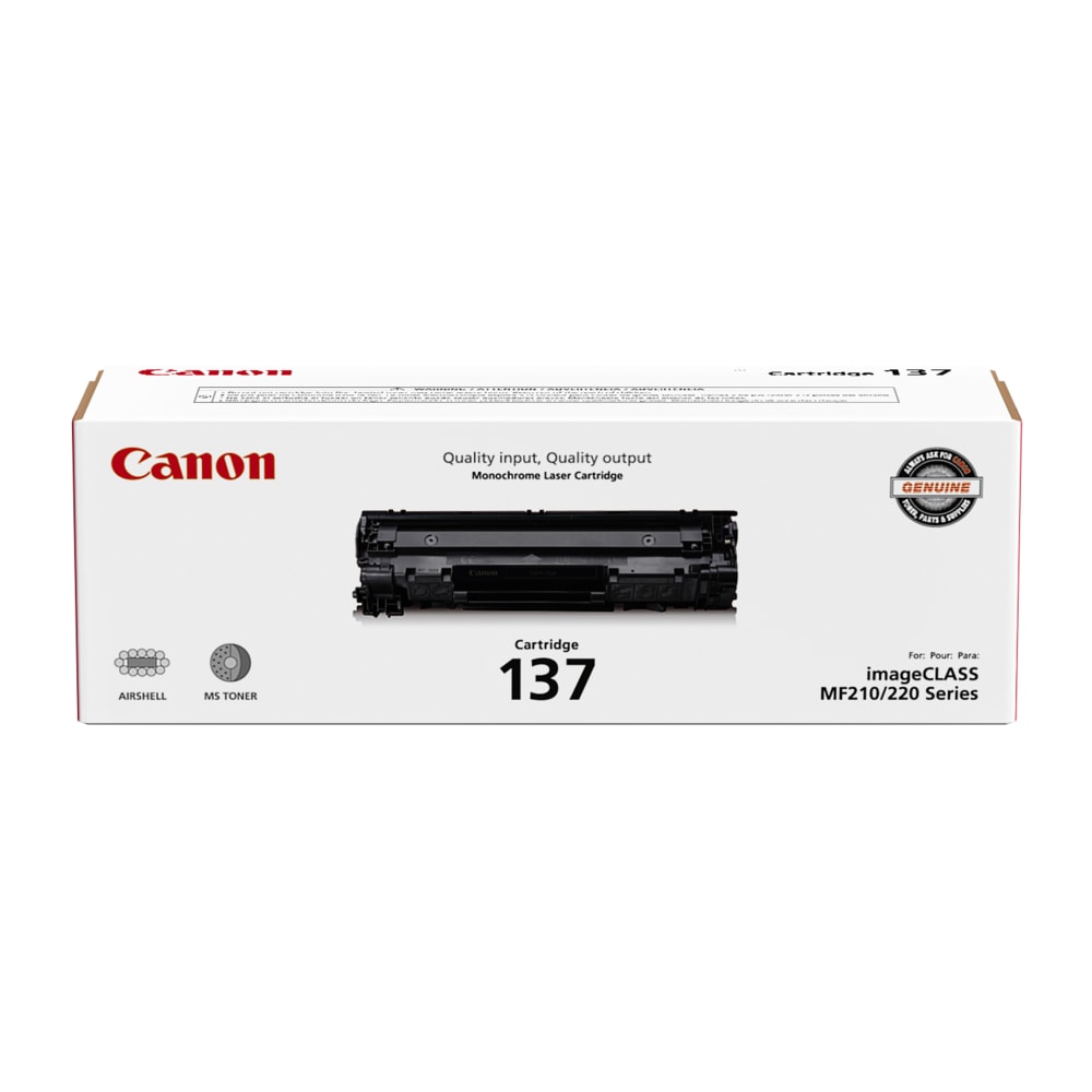 Canon 137 Black Toner Cartridge, 9435B001AA MPN:9435B001AA