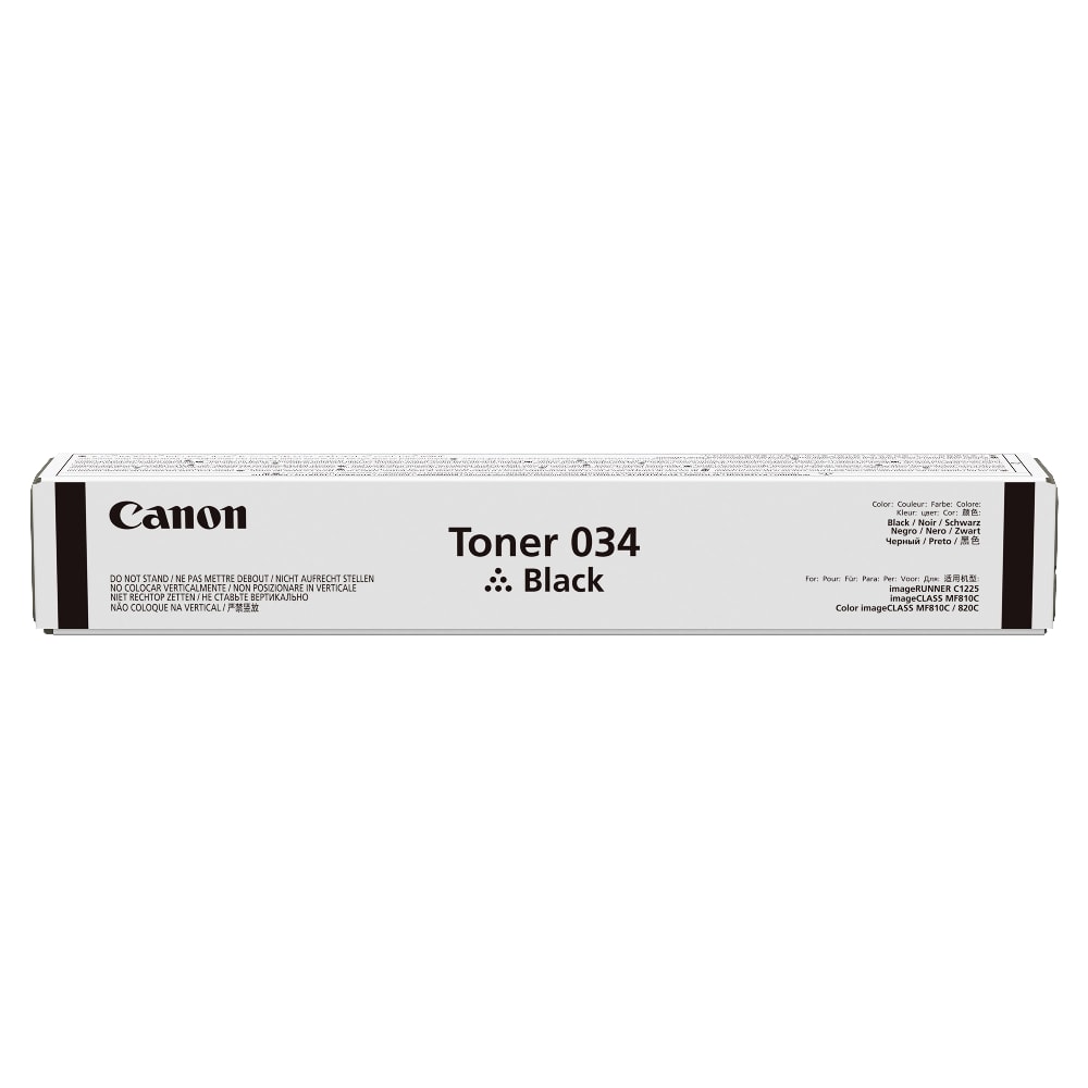 Canon 34 pQ Black High Yield Toner Cartridge, 9454B001 MPN:9454B001AA
