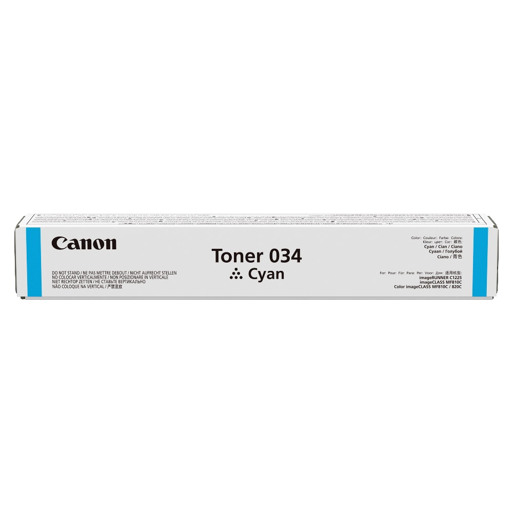 Canon 034 Cyan Toner Cartridge, 9453B001 MPN:9453B001AA