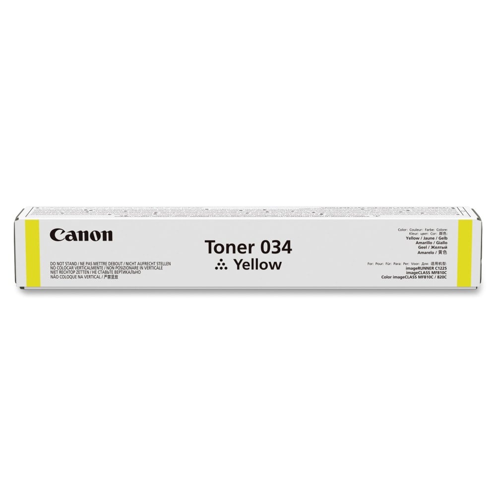 Canon 34 pQ Yellow Toner Cartridge, 9451B001 MPN:9451B001AA