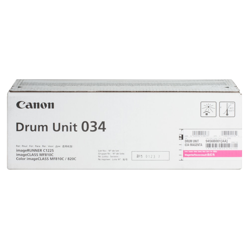 Canon 034 Magenta Drum Unit, 9456B001 MPN:9456B001AA