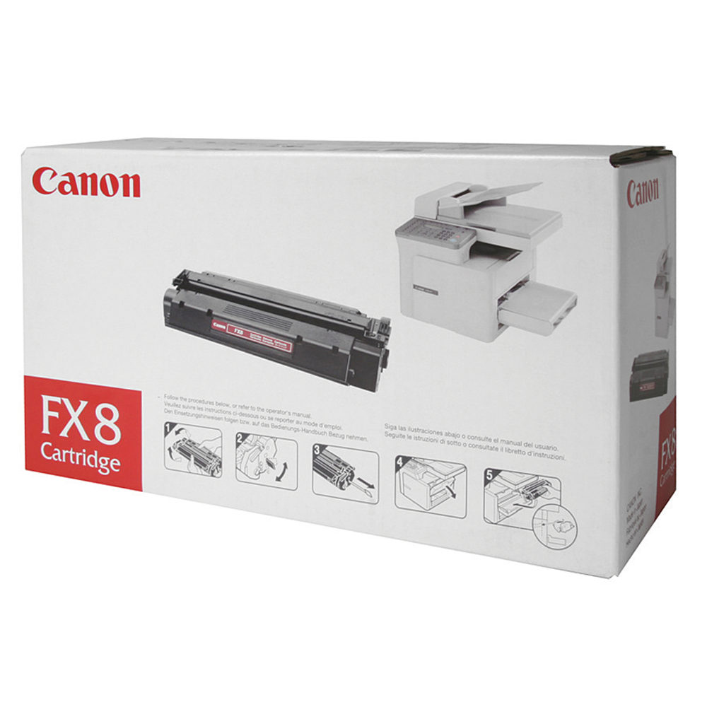 Canon FX-8 Black Toner Cartridge, 8955A001 MPN:FX8