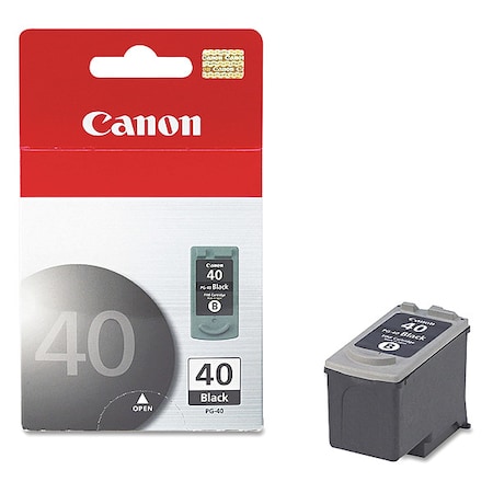 Ink Cartridge, Pg-40, Black MPN:0615B002