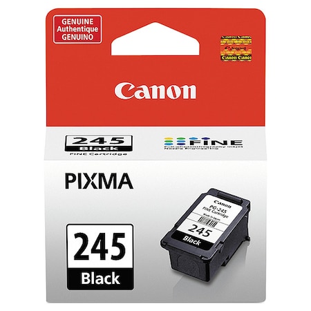 Ink Cartridge, Pg-245, Black MPN:8279B001