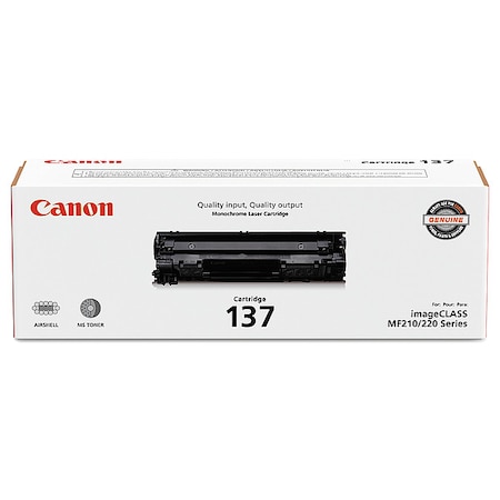 Toner Cartridge, 137, Black MPN:9435B001