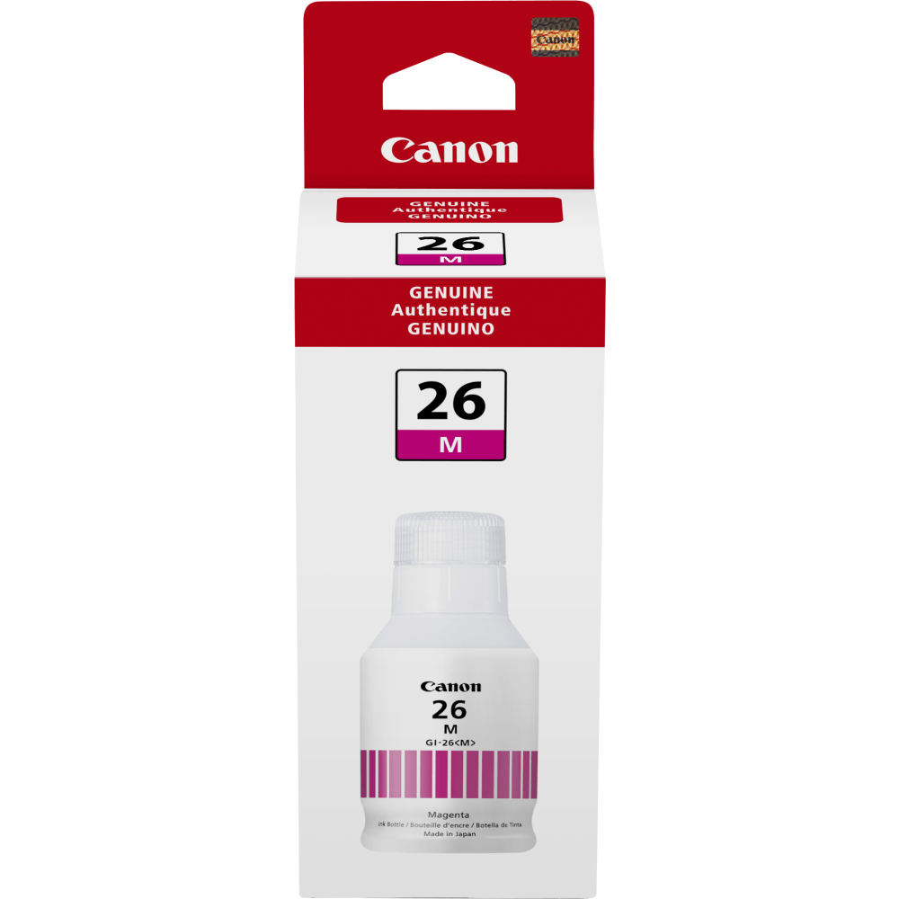 Canon GI-26 Magenta High-Yield Ink Bottle MPN:4422C001