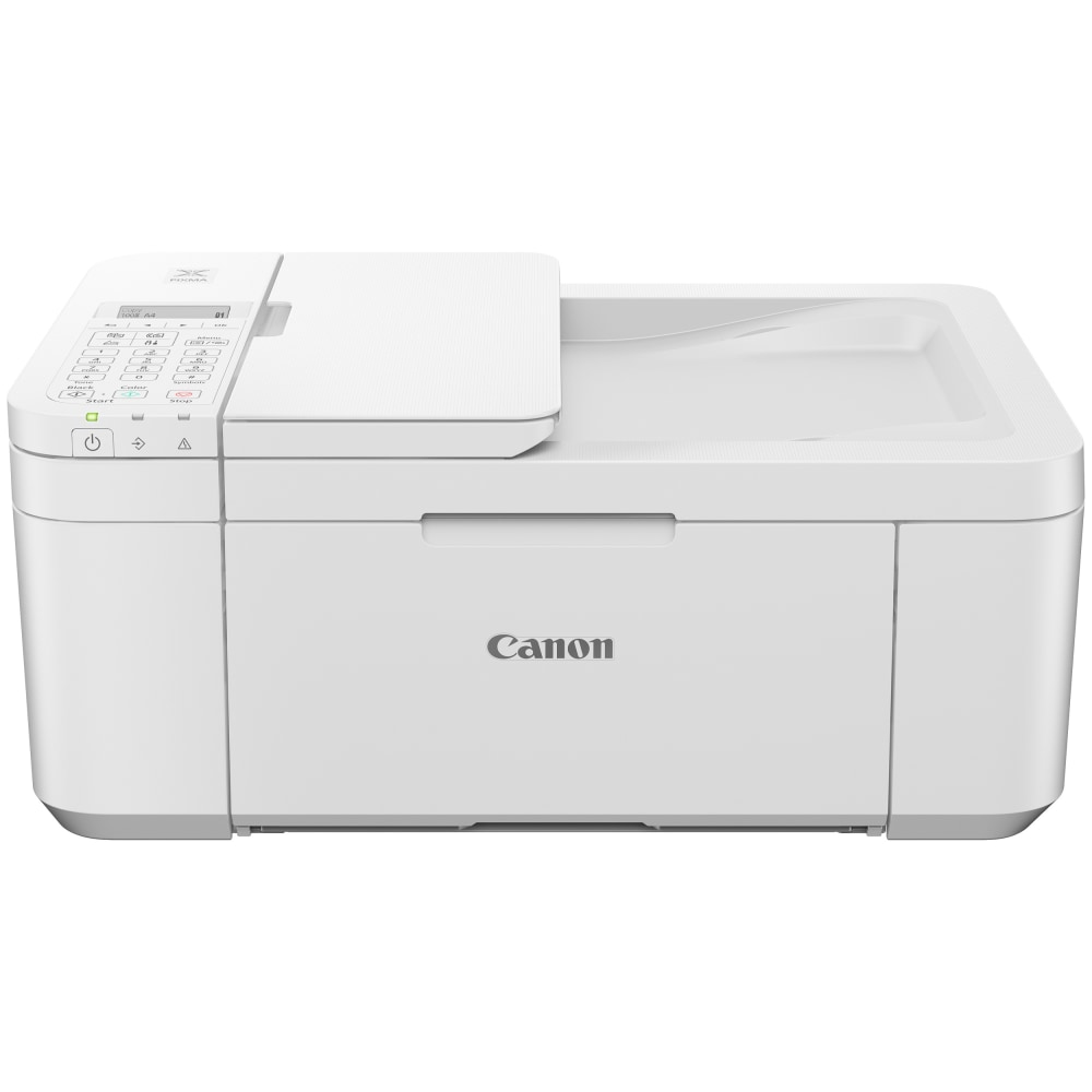 Canon PIXMA TR4720 Wireless Inkjet All-In-One Color Printer, White MPN:5074C022