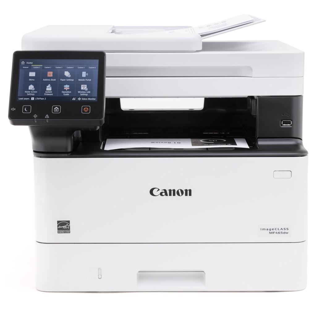 Canon imageCLASS MF465dw Wireless Mobile-Ready Duplex Laser All-In-One Monochrome Printer MPN:5951C005